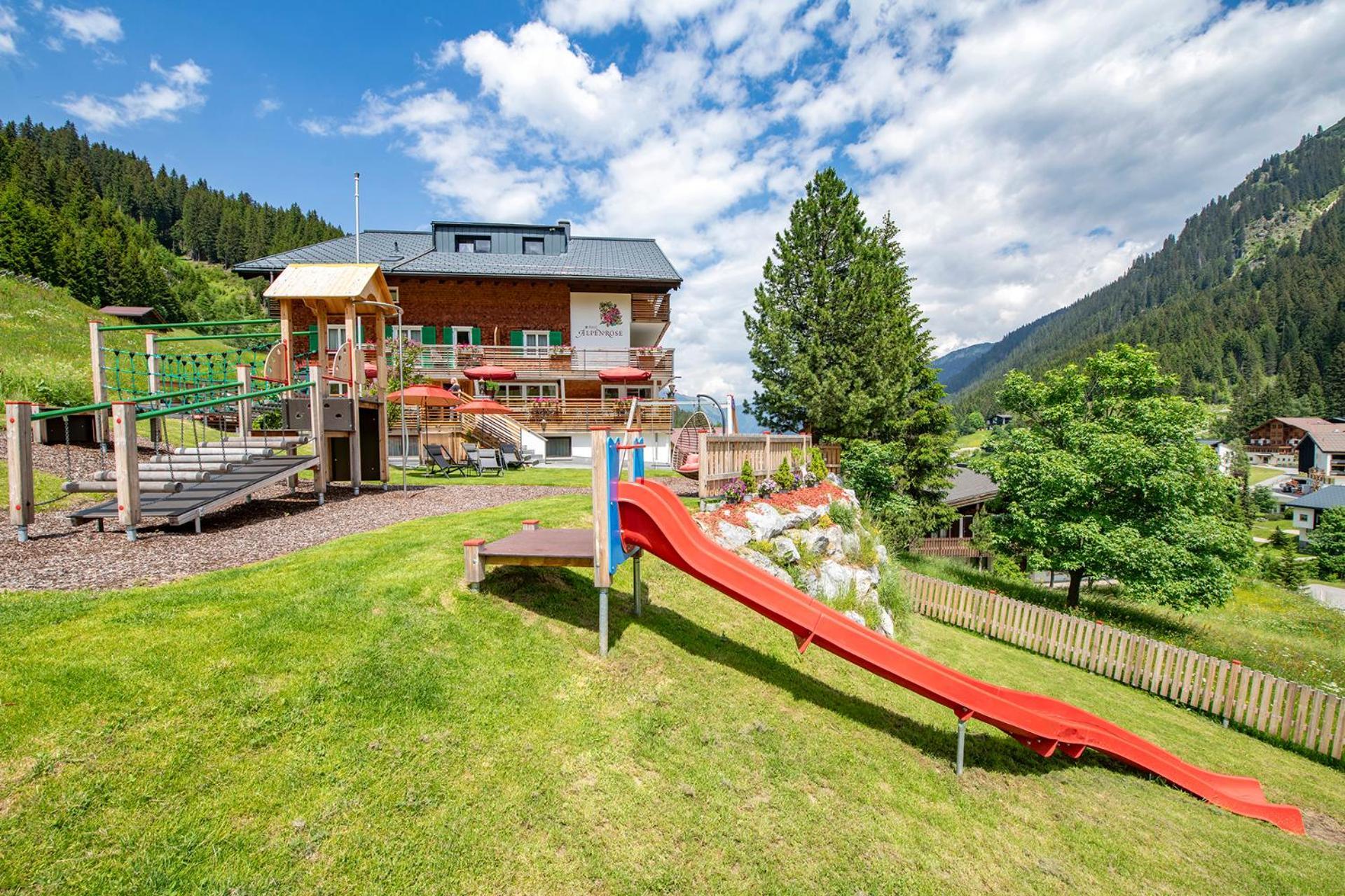 Hotel Alpenrose Gargellen Dış mekan fotoğraf